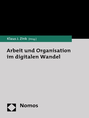 cover image of Arbeit und Organisation im digitalen Wandel